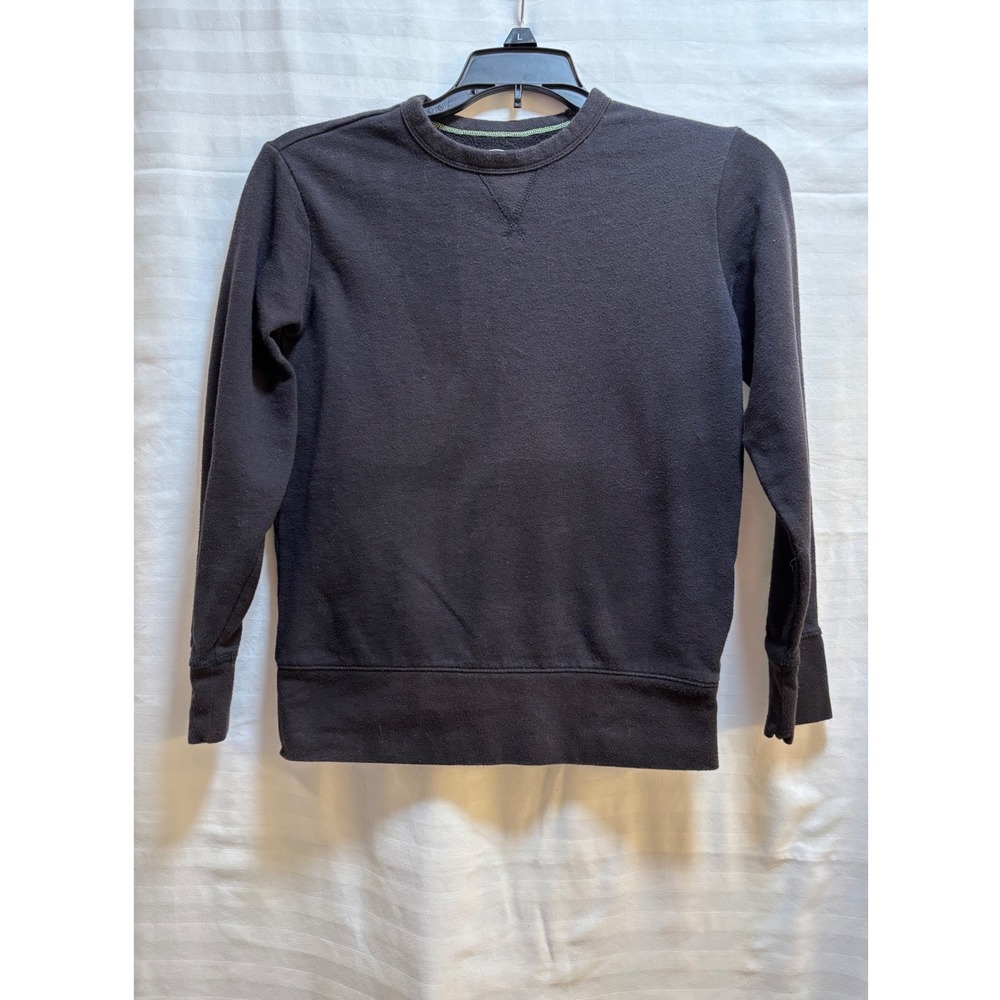 Athletic Works Kids L 10-12 Black Long‎ Sleeve Crewneck Sweatshirt - Picture 2 of 5